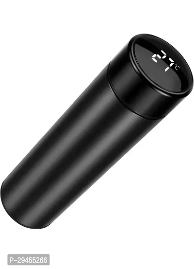 Stylish Black Temperature Controlled Bottle-thumb0