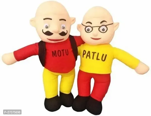 Motu  Patlu Cute Cotton Cartoon  Soft Toy For Kids-thumb0