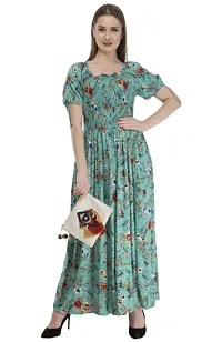Stylish Floral Maxi Dress For Women/Ladies-thumb1