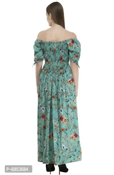 Stylish Floral Maxi Dress For Women/Ladies-thumb3
