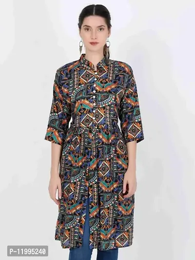 New Era Glamorous Jaipuri Rayon Women Kurti-thumb3