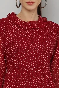 Stylish Fashion Polka Dot Dress-thumb2