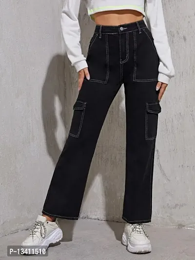 Trendy Fashionable Women Jeans-thumb2
