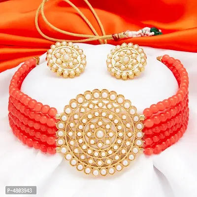 Sukkhi Designer Alloy Gold plated Necklace Set for Women : :  Fashion