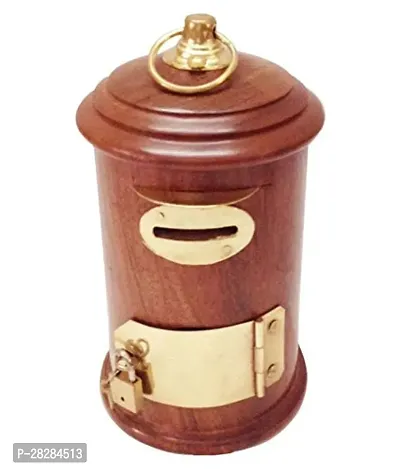 Designers Wood Piggy Bank Saving Box For Kids