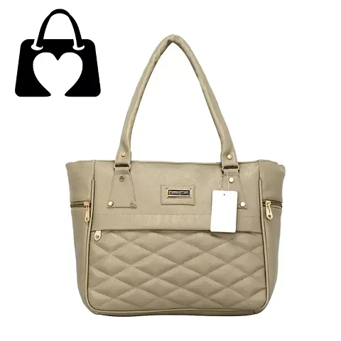 Stylish PU Solid Handbags For Women