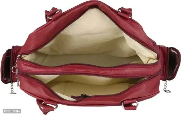 Classy Solid Hand Bag for Women-thumb3