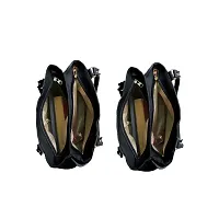 Classic Solid Handbag For Women pack of 2-thumb1