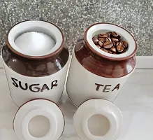 Useful Ceramic Tea And Sugar Jar-300 Ml-thumb1