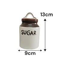 Useful Ceramic Tea And Sugar Jar-300 Ml-thumb3