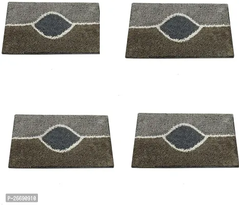 Trendy Cotton Door Mats Pack of 4