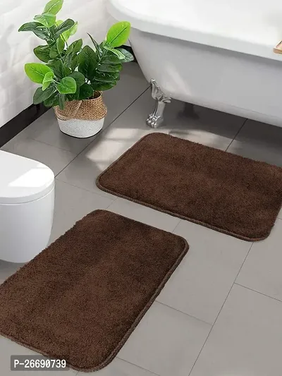 Trendy Microfiber Door Mats Pack of 2