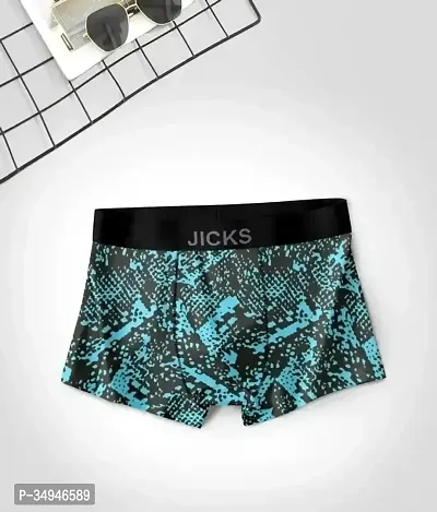 Classic Cotton Printed Trunks for Men, Pack of 4-thumb3