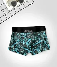 Classic Cotton Printed Trunks for Men, Pack of 4-thumb3