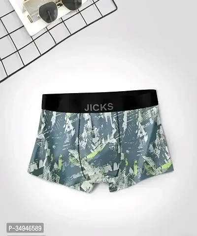 Classic Cotton Printed Trunks for Men, Pack of 4-thumb2