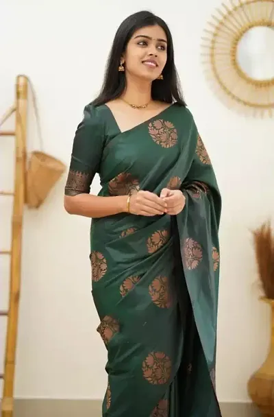 Hot Selling Art Silk Sarees with Blouse piece