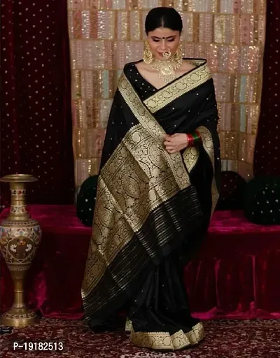 Beautiful Art Silk Saree With Blouse Piece For Women