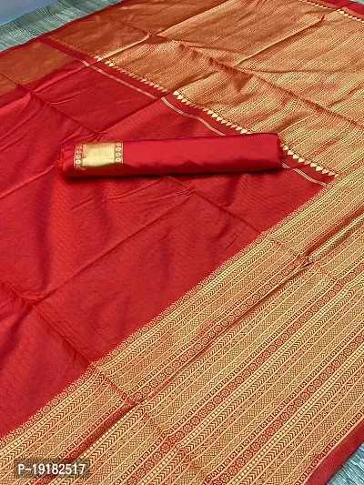 Beautiful Art Silk Saree With Blouse Piece For Women