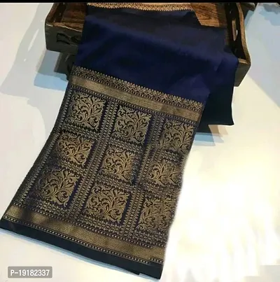 Beautiful Art Silk Saree With Blouse Piece For Women