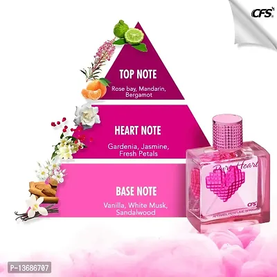 CFS | PURE HEART PINK 100ML PERFUME WITH 20ML TRUE MAN BLEU POCKET PERFUME-thumb2