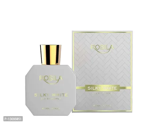 Silky White Perfume For Women 100 Ml - Eau De Parfum - Premium Long Lasting Fragrance Spray - Addictive | Fresh | Floral | Long-lasting Perfume for Women | Women Choice Perfume For All Day | Premium Long Lasting Fragrance Spray - Floral Fruity  Fresh-thumb0