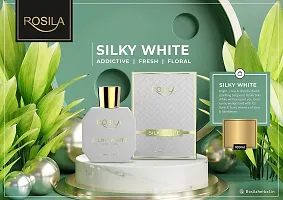 Silky White Perfume For Women 100 Ml - Eau De Parfum - Premium Long Lasting Fragrance Spray - Addictive | Fresh | Floral | Long-lasting Perfume for Women | Women Choice Perfume For All Day | Premium Long Lasting Fragrance Spray - Floral Fruity  Fresh-thumb3