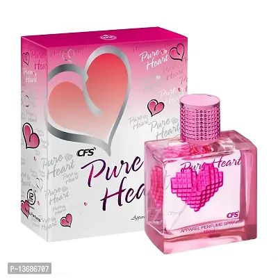 CFS | PURE HEART PINK 100ML PERFUME WITH 20ML TRUE MAN BLEU POCKET PERFUME