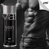 CFS Man Only Black Deodorant Long Lasting Best Deo For Men, 200 Ml-thumb3