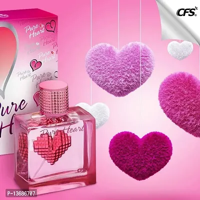 CFS | PURE HEART PINK 100ML PERFUME WITH 20ML TRUE MAN BLEU POCKET PERFUME-thumb5