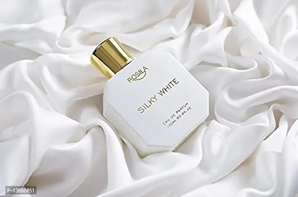 Silky White Perfume For Women 100 Ml - Eau De Parfum - Premium Long Lasting Fragrance Spray - Addictive | Fresh | Floral | Long-lasting Perfume for Women | Women Choice Perfume For All Day | Premium Long Lasting Fragrance Spray - Floral Fruity  Fresh-thumb3