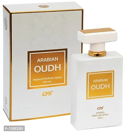 CFS CREATIVE FRAGRANCE SERIES Arabian Oudh White Perfume Spray for Men, 100ml-thumb0