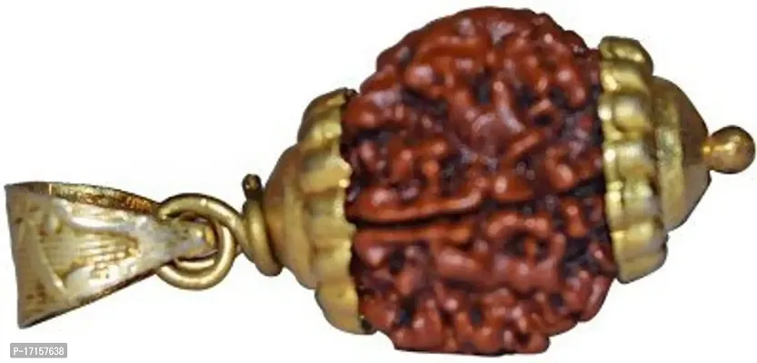 Shiv Ram Jyotish Kendra Certified six face rudraksha Pendant-thumb2