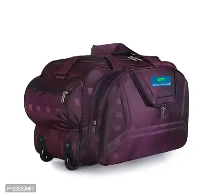 Frontsy Travel Duffle Bag With Wheels Trolley Men and Women-thumb0