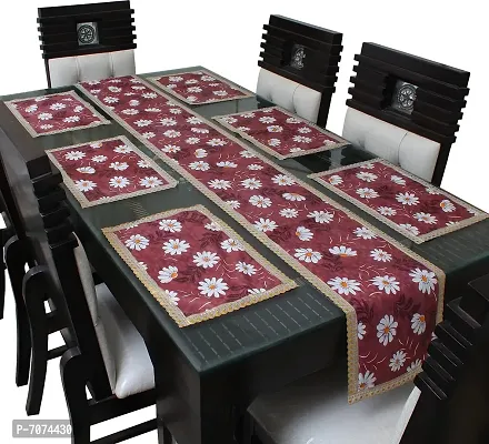 Fabulous Multicoloured Table Runner With 6 table Placemats