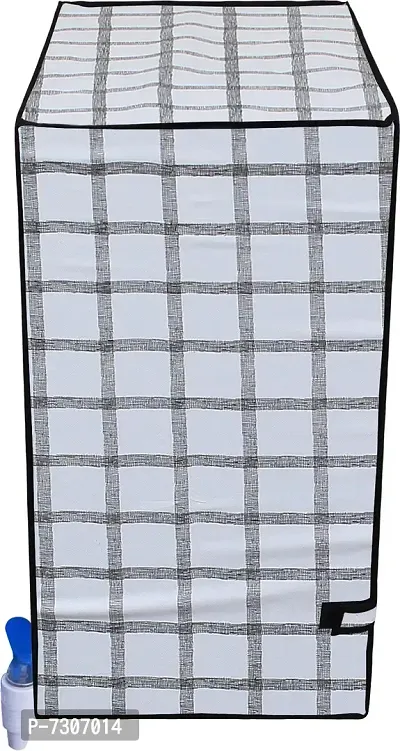 Designer Polyester Checked Water Purifier Covers-thumb3