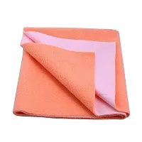 Comfortable Cotton Baby Bed Protecting Mat  - Peach, Large-thumb1