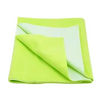 Comfortable Cotton Baby Bed Protecting Mat  - Light Green, Large-thumb1