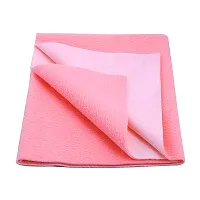 Comfortable Cotton Baby Bed Protecting Mat  - Pink, Large-thumb1
