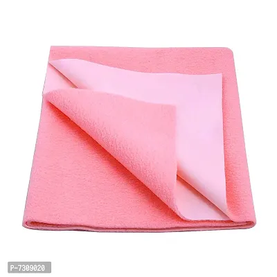 Comfortable Cotton Baby Bed Protecting Mat  - Pink, Large-thumb2