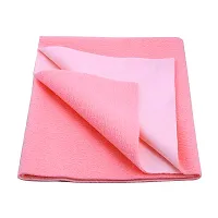 Comfortable Cotton Baby Bed Protecting Mat  - Pink, Medium-thumb1