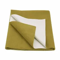 Comfortable Cotton Baby Bed Protecting Mat  - Green, Small-thumb1