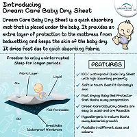 Comfortable Cotton Baby Bed Protecting Mat  - Green, Small-thumb2