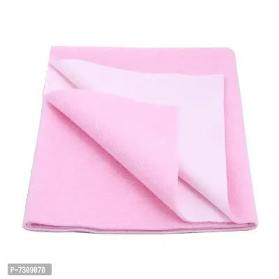 Comfortable Cotton Baby Bed Protecting Mat  - Pink, Small-thumb2