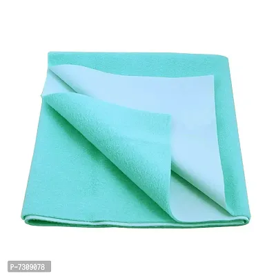 Comfortable Cotton Baby Bed Protecting Mat  - Green, Small-thumb2
