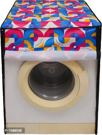 Designer Polyester Front Loading Washing Machine Cover-thumb2
