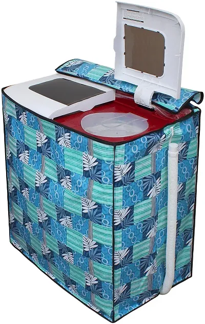 Designer Polyester Top Loading Washing Machine Cover Vol-6