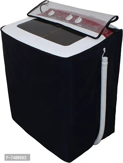 Designer Polyester Semi-Automatic Washing Machine Cover