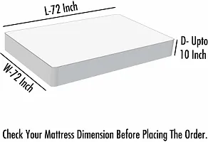 Comfortable Terry Cotton Waterproof Dust-Proof Mattress Cover for King Size Bed-thumb3