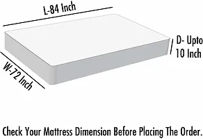 Comfortable Terry Cotton Waterproof Dust-Proof Mattress Cover for King Size Bed-thumb3