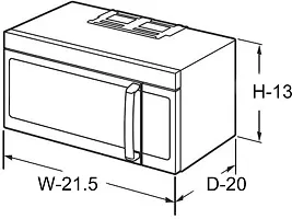 New Polyester Printed Microwave Oven Cover-thumb3